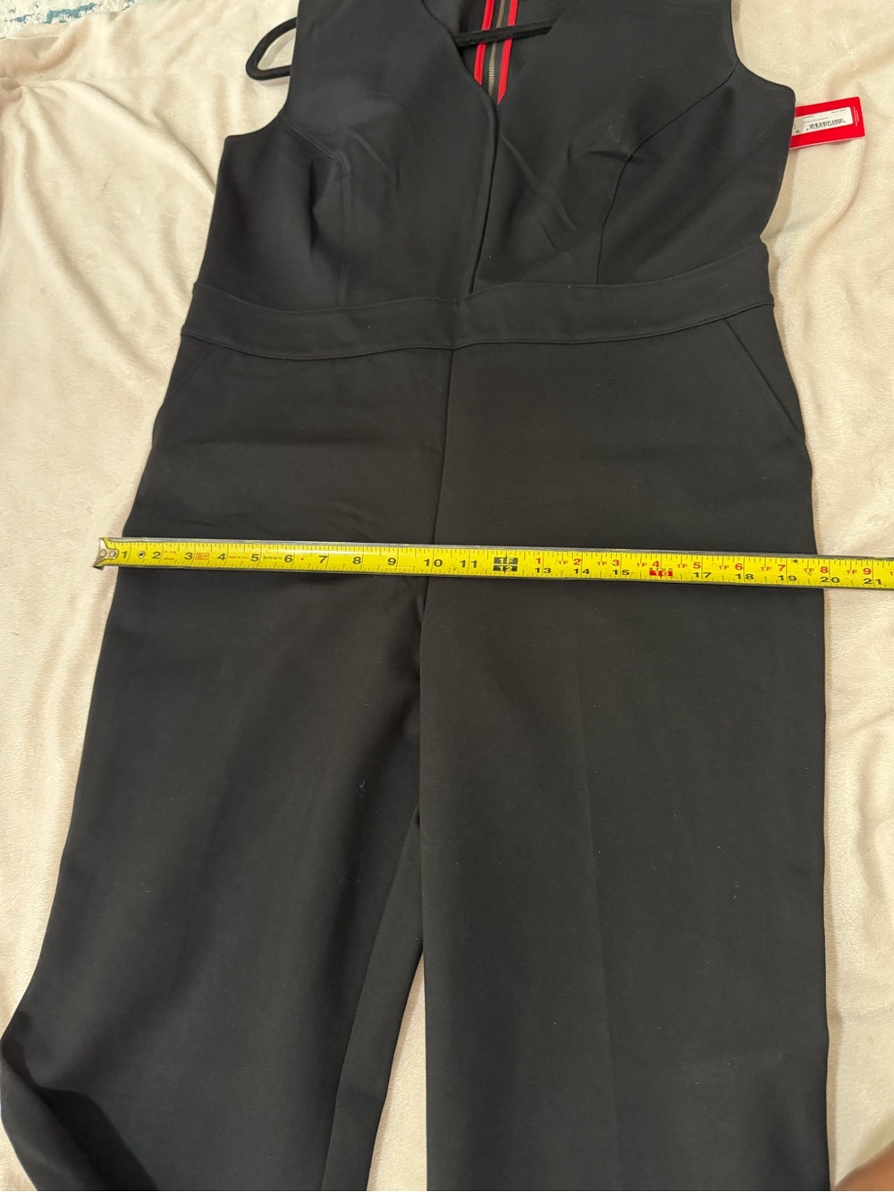 NWT SPANX The Perfect Jumpsuit Black Petite 20383Q - Picture 10 of 12